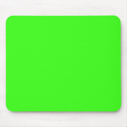Neon Green Custom Mouse Pad マウスパッド (正面)