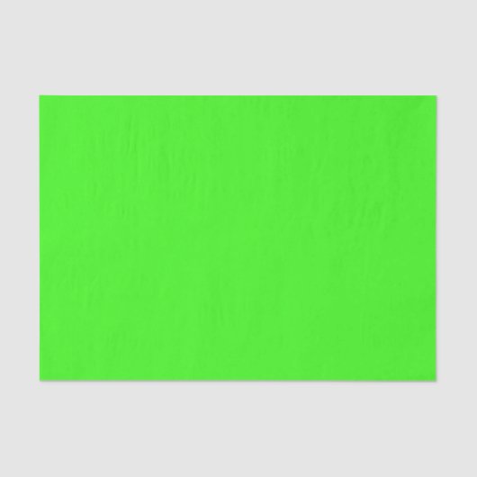 Neon Green Custom Tissue Paper 薄葉紙 (正面)