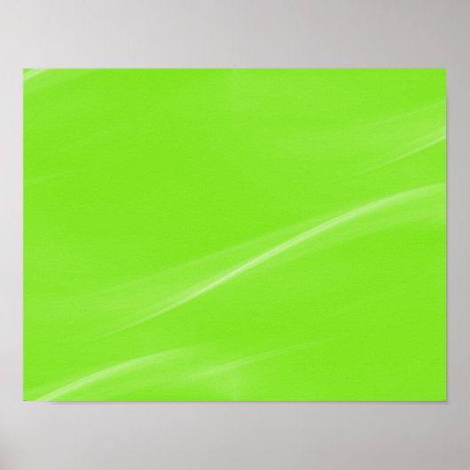 NEON GREEN SEAMLESS ABSTRACT WAVE BACKGROUNDS WALL ポスター (正面)