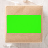 Neon Green Shipping Labels (Customizable) ラベル (インサイチュ)