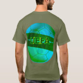 Neon Green Soccer Tシャツ (裏面)