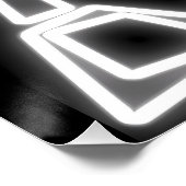 Neon Grid Runner ポスター (コーナー)