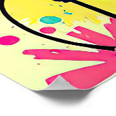 Neon Groove Collective – Psykedelisk Konst & Musik ポスター (角)