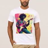 Neon Groove Collective – Psykedelisk Konst & Musik Tシャツ (正面)