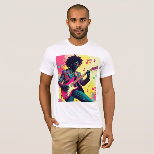 Neon Groove Collective – Psykedelisk Konst & Musik Tシャツ (正面フル)