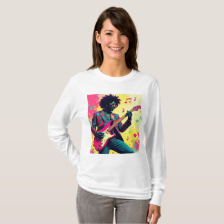 Neon Groove Collective – Psykedelisk Konst & Musik Tシャツ