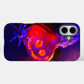 Neon Halloween pumpkins Case-Mate iPhoneケース (裏面 (横))