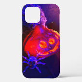 Neon Halloween pumpkins Case-Mate iPhoneケース (裏面)