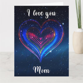 Neon Heart Greeting Card / Tarjeta Corazón Neón カード