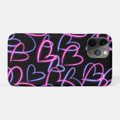 Neon Hearts Case-Mate iPhoneケース (裏面(横))