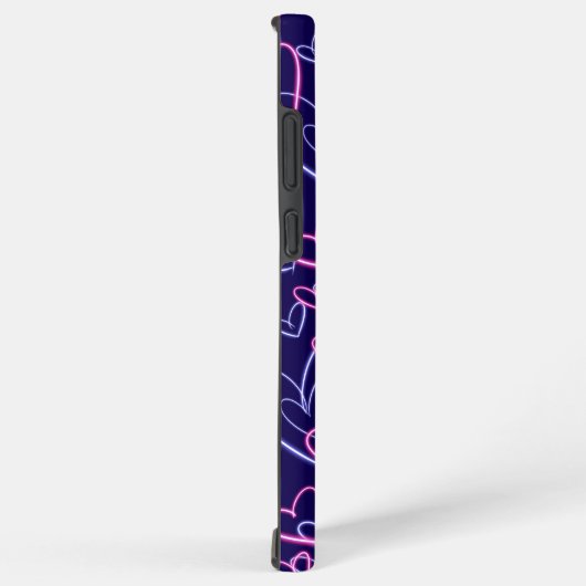 Neon Hearts Samsung Galaxyケース (右側面)