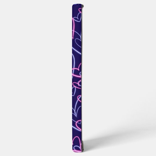 Neon Hearts Samsung Galaxyケース (左側面)