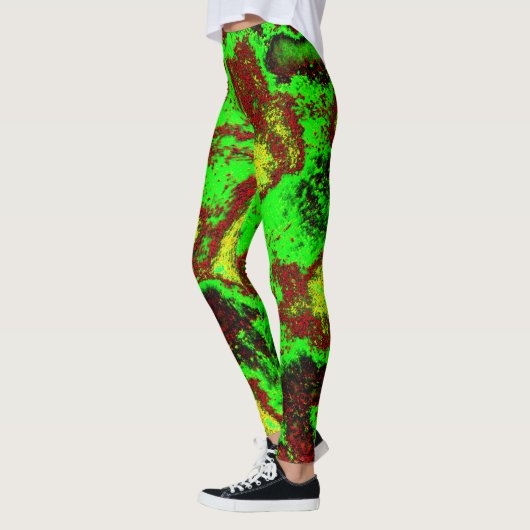 Neon Heat Fusion Leggings レギンス (左)