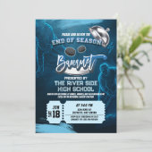 Neon Hockey End of Season Banquet Party Invitation 招待状 (スタンド正面)