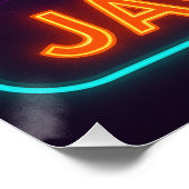 Neon Jackrabbit Poster ポスター (コーナー)