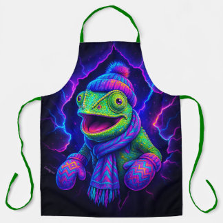 Neon Kameleon – Kleurrijk Kookschort エプロン