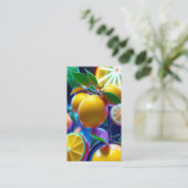 Neon Lemons Limes loyalty punch card ロイヤリティカード (スタンド正面)
