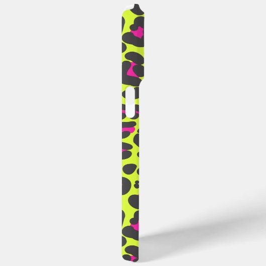 Neon Leopard Print Phone Case  Case-Mate iPhoneケース (裏面 / 右)