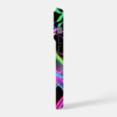 Neon light show iPhoneケース (左側面)