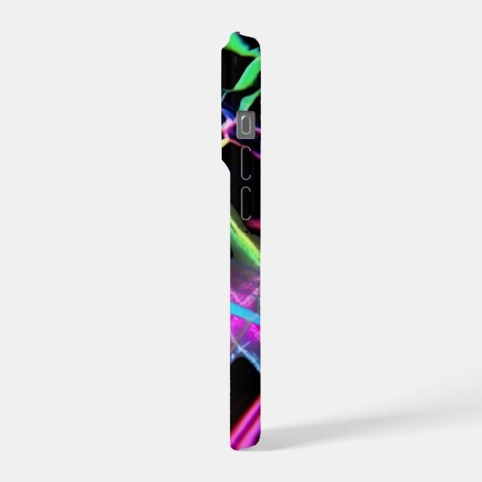 Neon light show iPhoneケース (左側面)