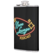Neon Lounge Logo Flask フラスク (左)