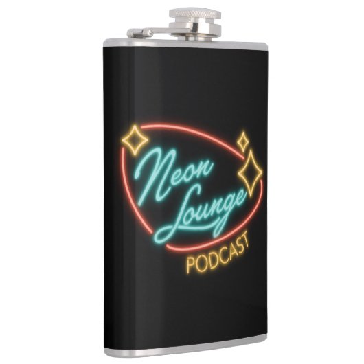 Neon Lounge Logo Flask フラスク (右)