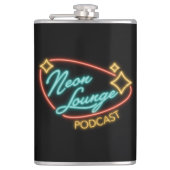 Neon Lounge Logo Flask フラスク (正面)