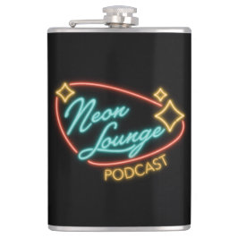 Neon Lounge Logo Flask フラスク