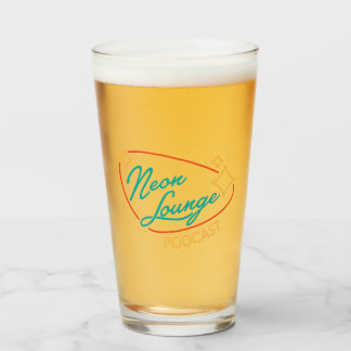 Neon Lounge Logo Glass タンブラーグラス