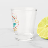 Neon Lounge Logo Shot Glass ショットグラス (右)