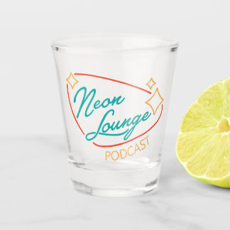 Neon Lounge Logo Shot Glass ショットグラス