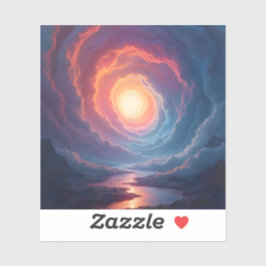 Neon Maelstrom - Square Vinyl  シール