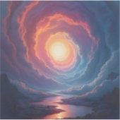 Neon Maelstrom - Square Vinyl シール (正面)