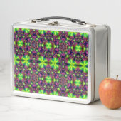 Neon Mandala – Psychedelic Lunch Break メタルランチボックス (インサイチュ)