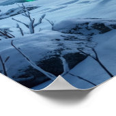 Neon Moose Boreal Grid ポスター (角)