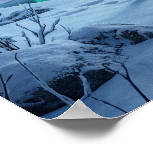 Neon Moose Boreal Grid ポスター (角)