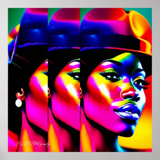 NEON MUSE: Electric Iridescence ポスター (正面)