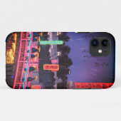 Neon Night Edo: Cyberpunk Nihonbashi & Mount Fuji Case-Mate iPhoneケース (裏面(横))