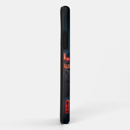  Neon Night Edo: Cyberpunk Nihonbashi & Mount Fuji Case-Mate iPhoneケース (裏面/右)