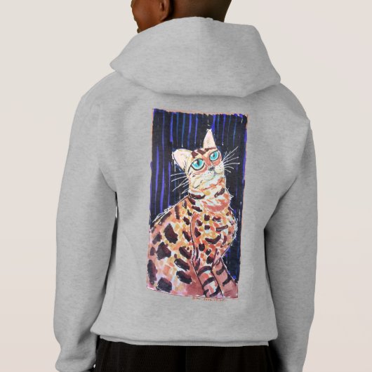 Neon Noir Bengal Cat (裏面)