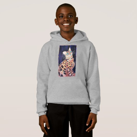 Neon Noir Bengal Cat (正面フル)