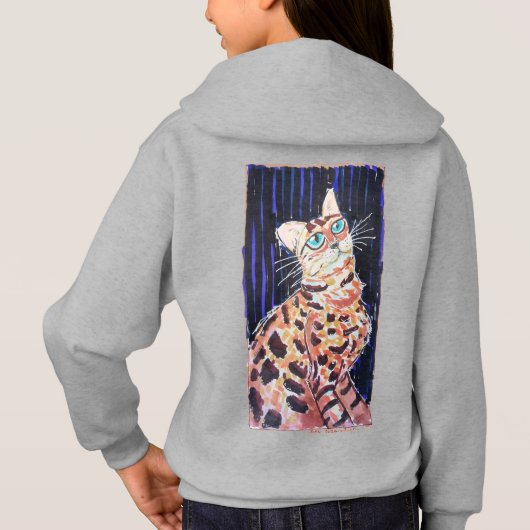 Neon Noir Bengal Cat (裏面)