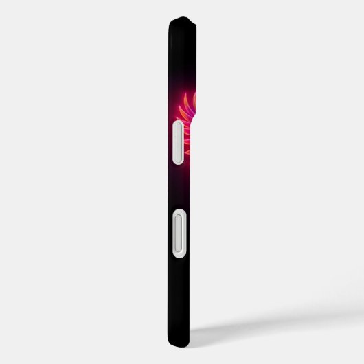 Neon Outline Eagleグラフィック – モバイル Case-Mate iPhoneケース (裏面 / 右)