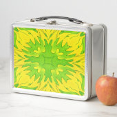 Neon Pause Dienstag Edition – Frische Energie Kale メタルランチボックス (インサイチュ)