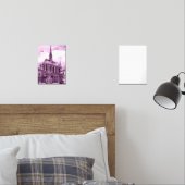 Neon pink and cobalt bridge arcs over a luminous c (寝室)