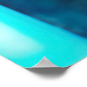 Neon Pink Cyberpunk Android Artificial Soul ポスター (角)