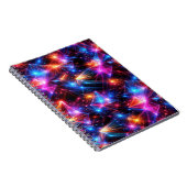 Neon Polygon Abstract with Explosions ノートブック (右側)