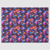 Neon Polygon Abstract with Explosions 薄葉紙 (正面)