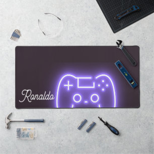 NEON PS4ハンドル名前をカスタムする デスクマット