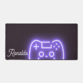 NEON PS4ハンドル名前をカスタムする デスクマット (正面)
